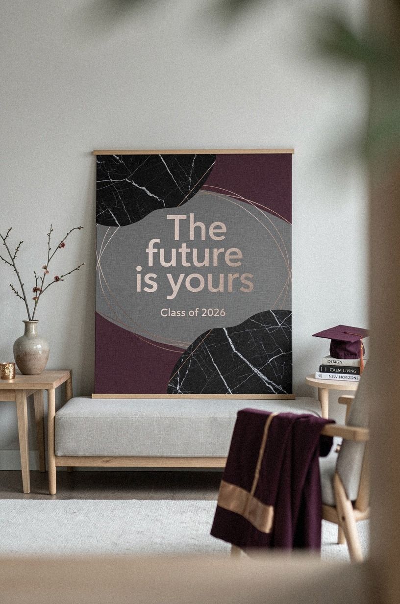 Paint a Graduation Quote on Reusable Canvas