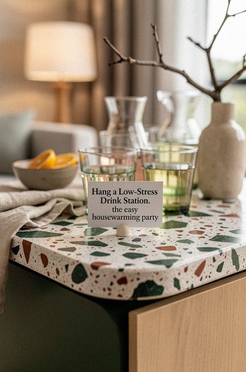 Hang a Low-Stress Drink Station