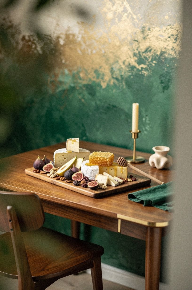 Arrange a Honeycomb and Cheese Contrast Board