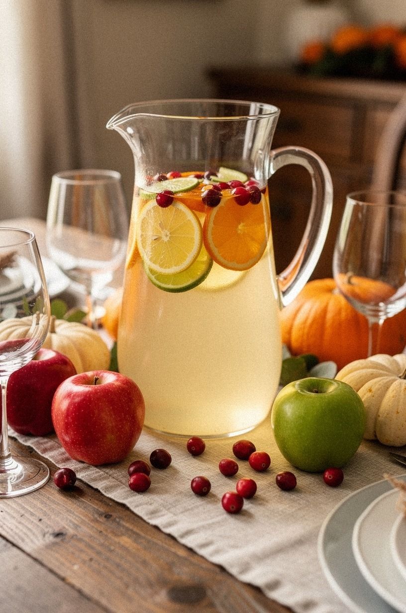 Chill the Citrus Lantern for Sangria Recipes Thanksgiving