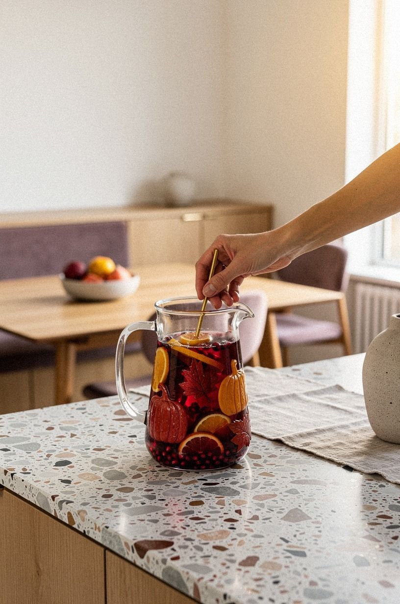 Stir the Pomegranate Hearth Pitcher