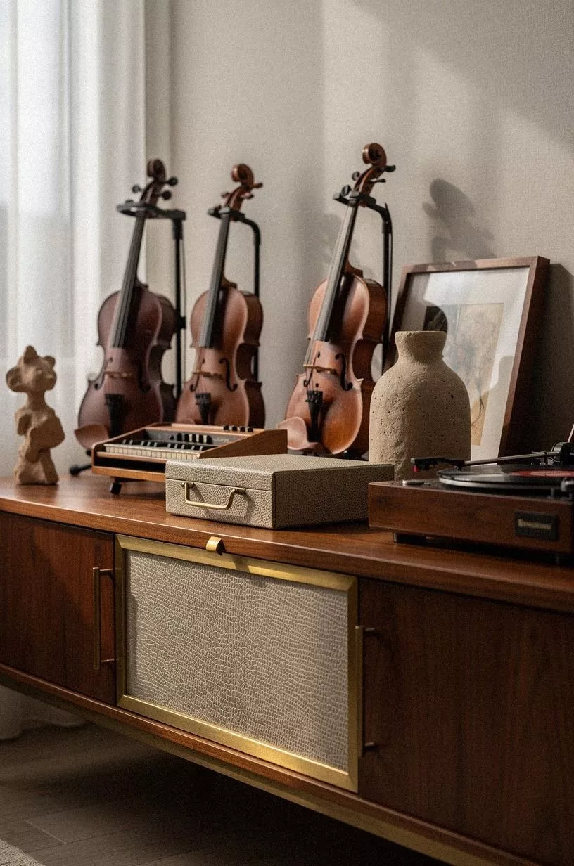 Mark the Instrument Collection with Family Art