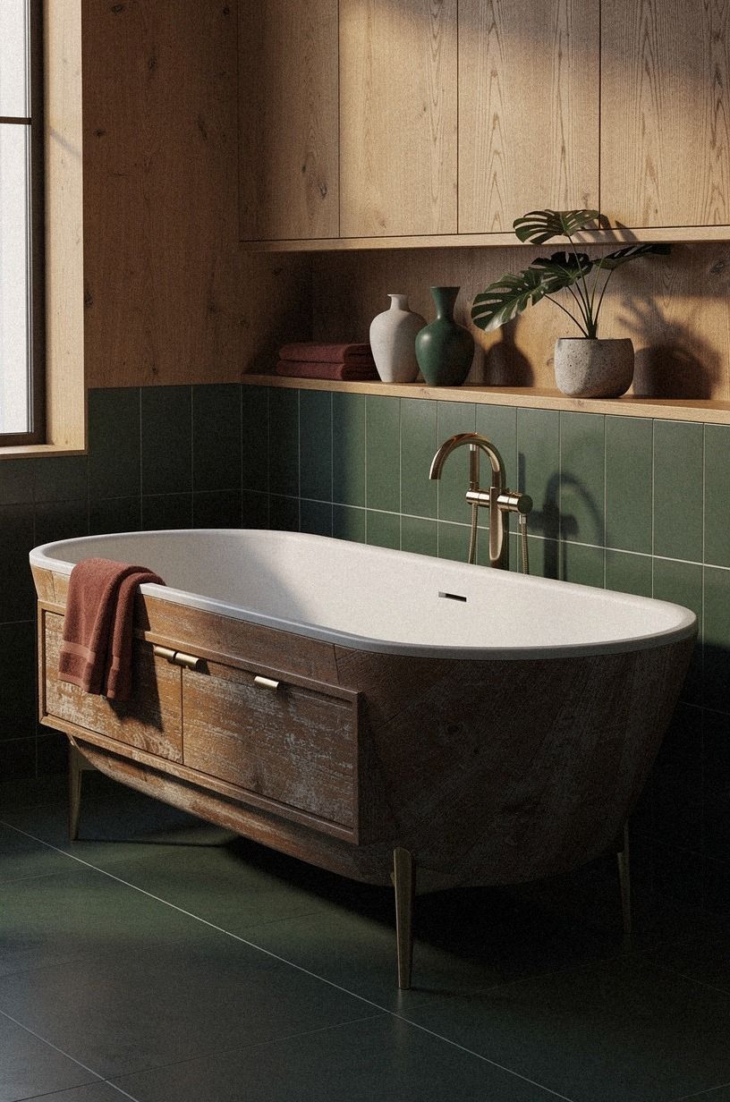 Which tub profile fits the room?