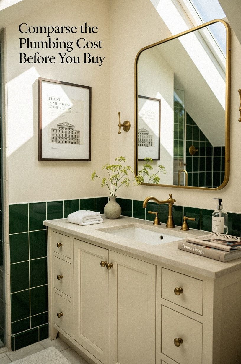 Compare the Plumbing Cost Before You Buy