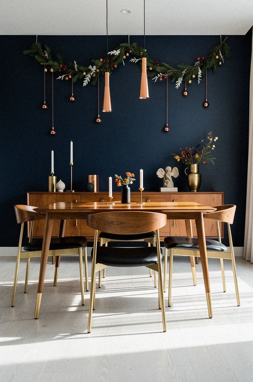 Hang friendsgiving decorations at the right height