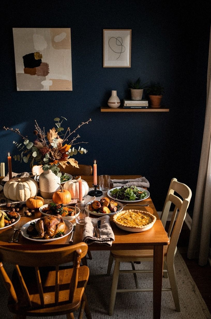 Farrow & Ball De Nimes Sets the Mood