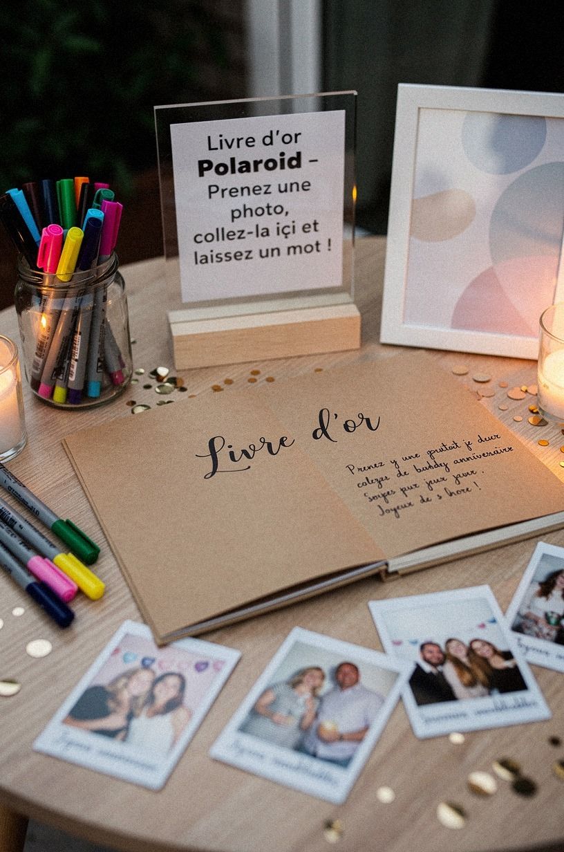 Frame a Polaroid Guestbook With the Snapshot Loop
