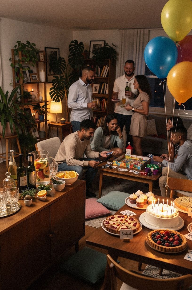 Layer the Three-Station Party Plan for Easy 18th Birthday Activities