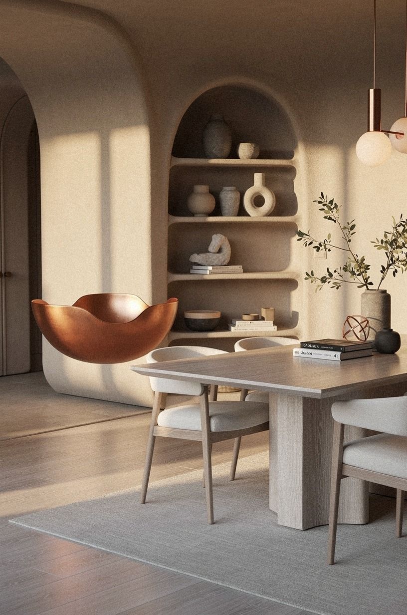 Float the Story Bowl Beside the Dining Table