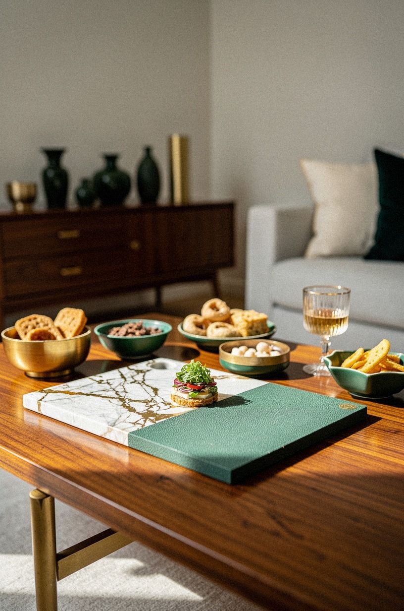 Build a Two-Texture Board Around One Favorite Bite