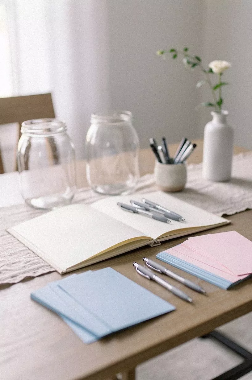 Mix the Prediction Jar With a Gender Reveal Guest Book