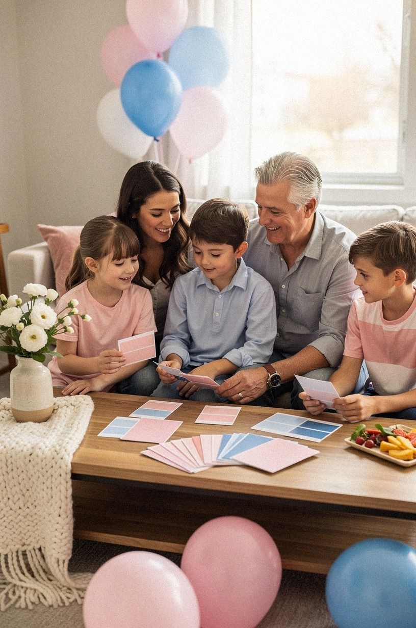 Pink and Blue? Choose a Family Palette