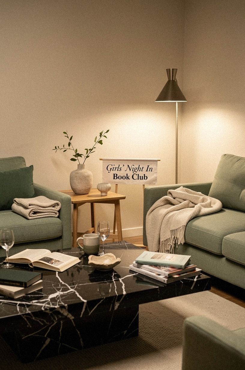 Frame a Living-Room Book Club