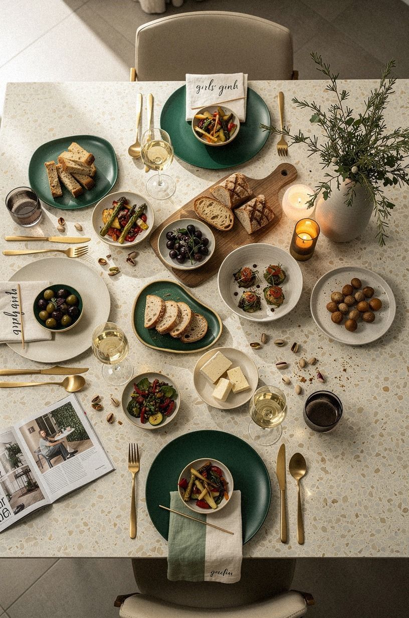 Layer a Candlelit Tapas Table
