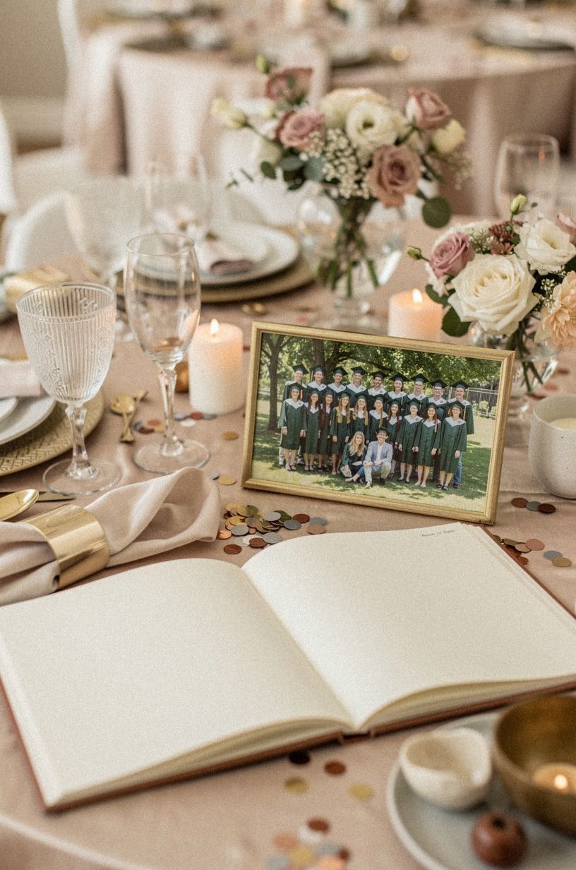 Frame the Class Photo Guest Book