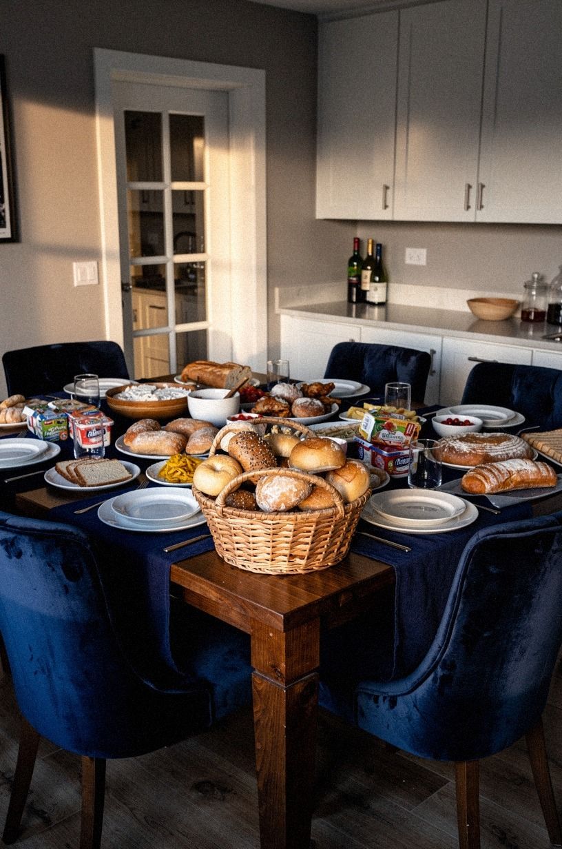 Frame the Food With a Bread Basket