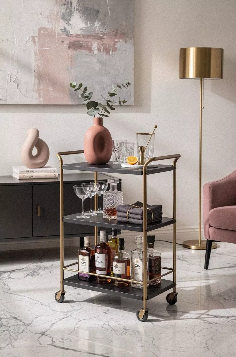 Layer the Three-Height Cocktail Stack