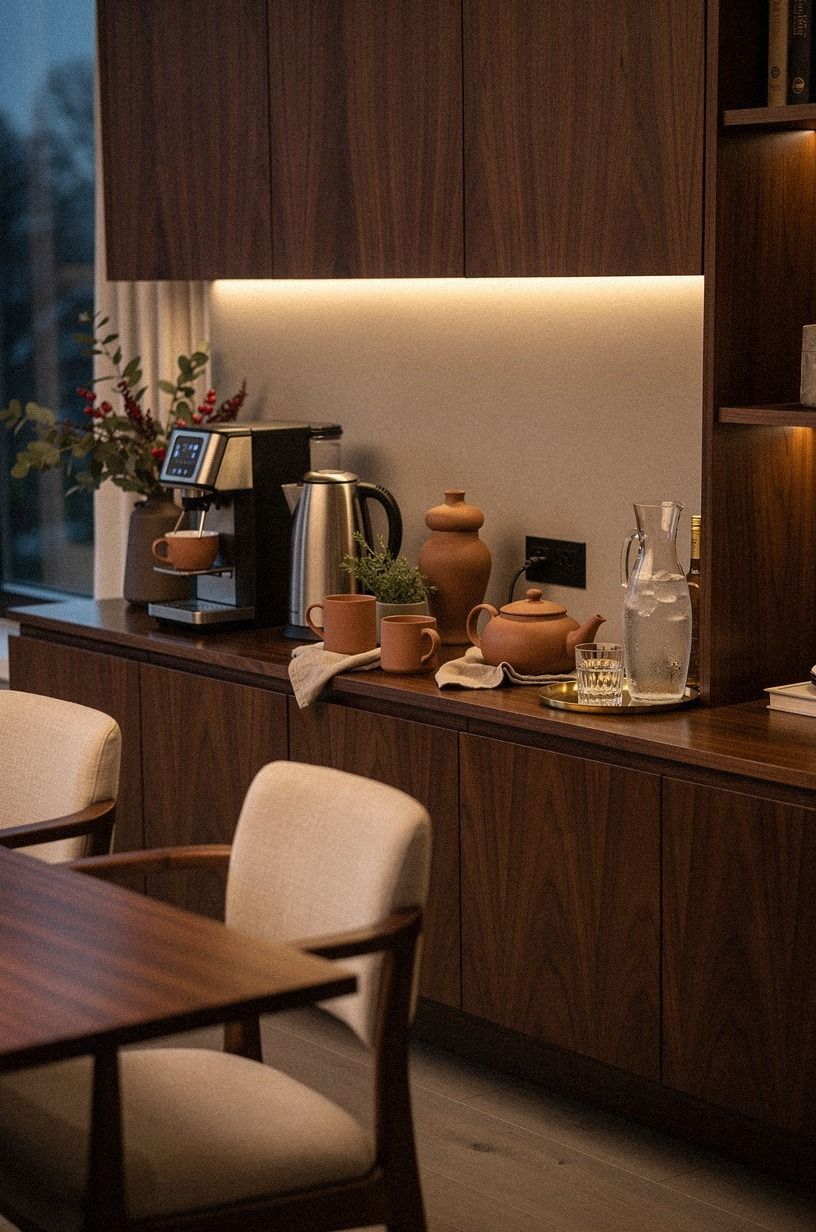 Mix a Hot Drink Bar With One Cold Option