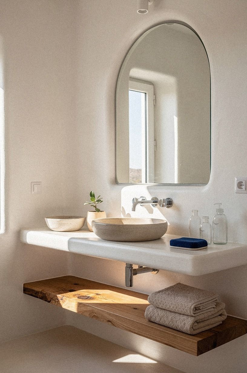Use Hague Blue as a measured Mediterranean accent