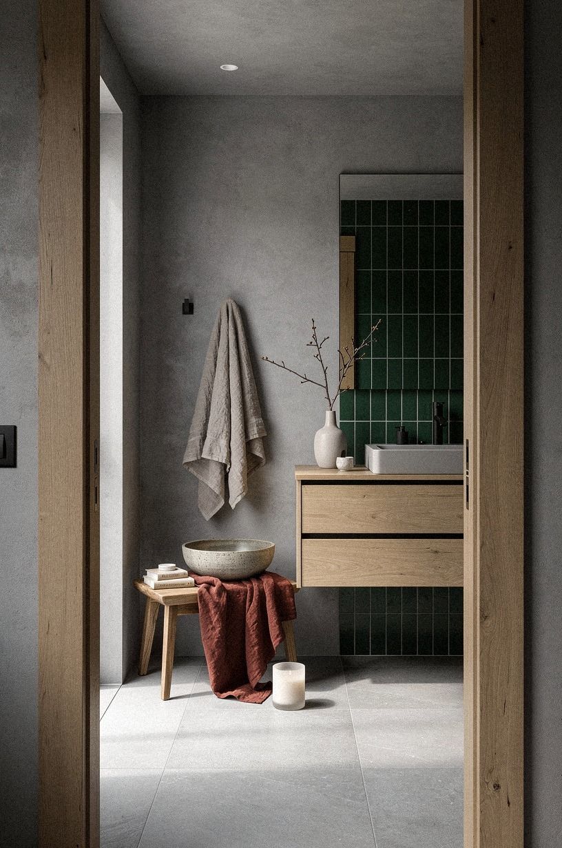 Swap Bright White for a Layered Grey Wash