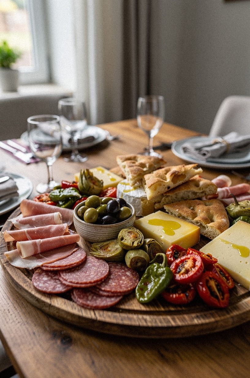 Olives or Another Meat? Choose the Lighter Antipasto Board