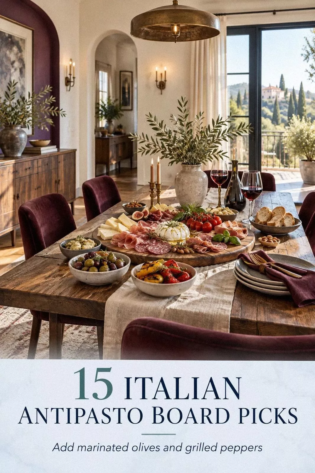 Easy No-Cook Antipasto Board Dinners for Busy Weeknights