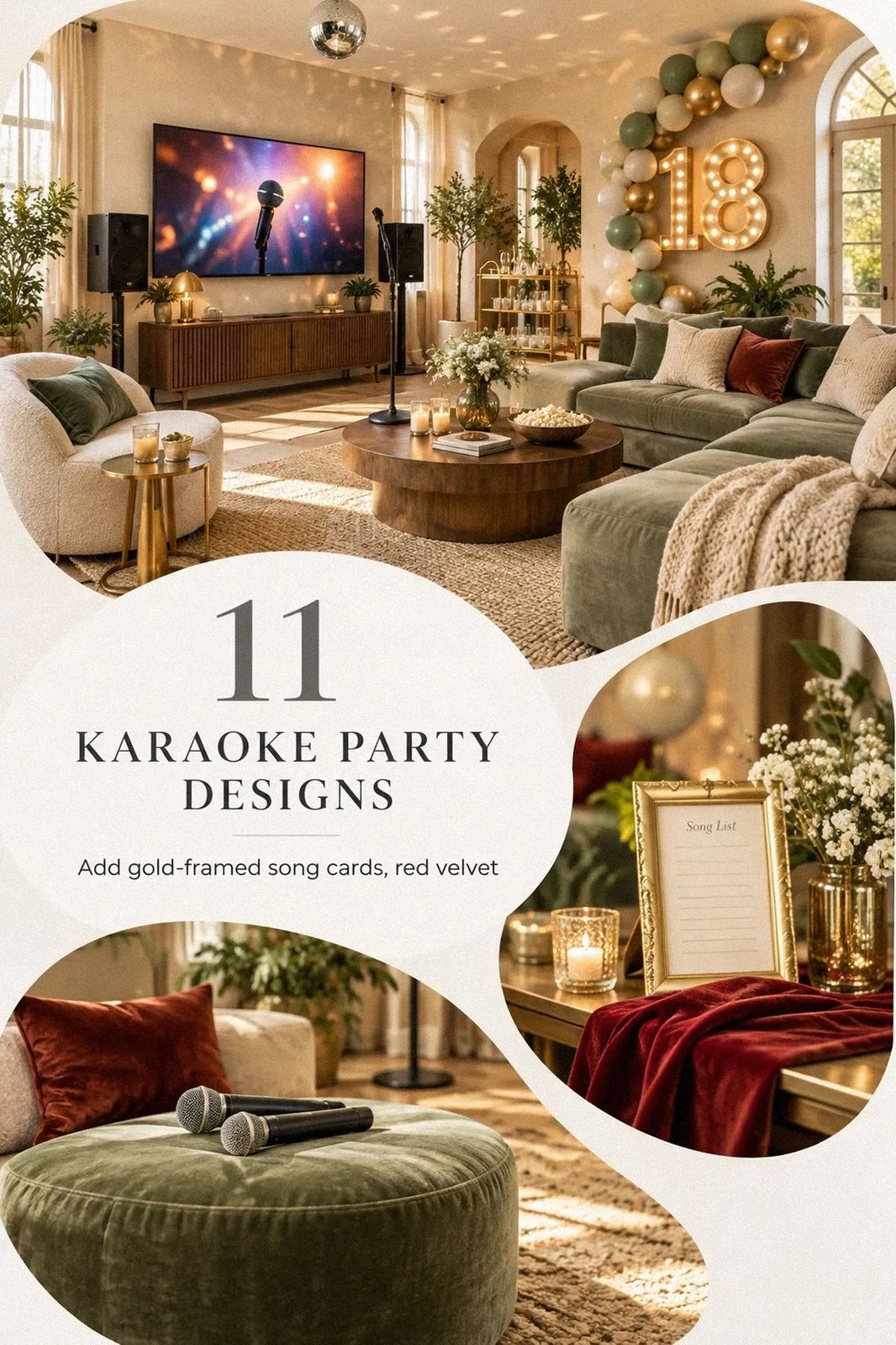 How to Turn a Living Room Into a Karaoke Party for an 18th Birthday - 11 Ideas