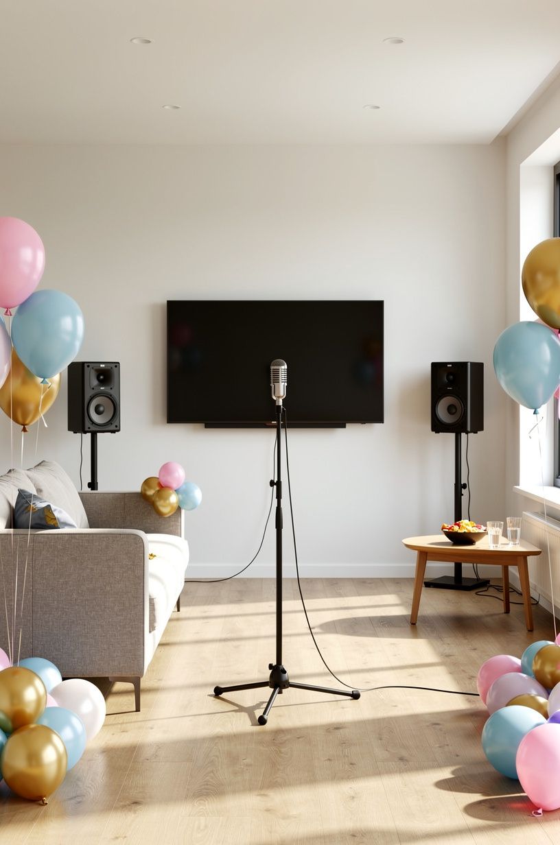 How to Turn a Living Room Into a Karaoke Party for an 18th Birthday – 11 Ideas