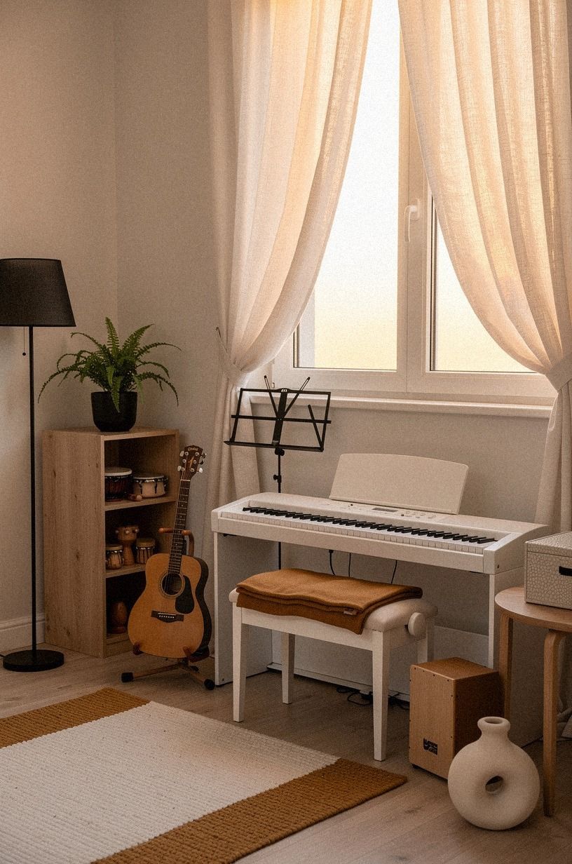 Frame the window with soft, washable fabric