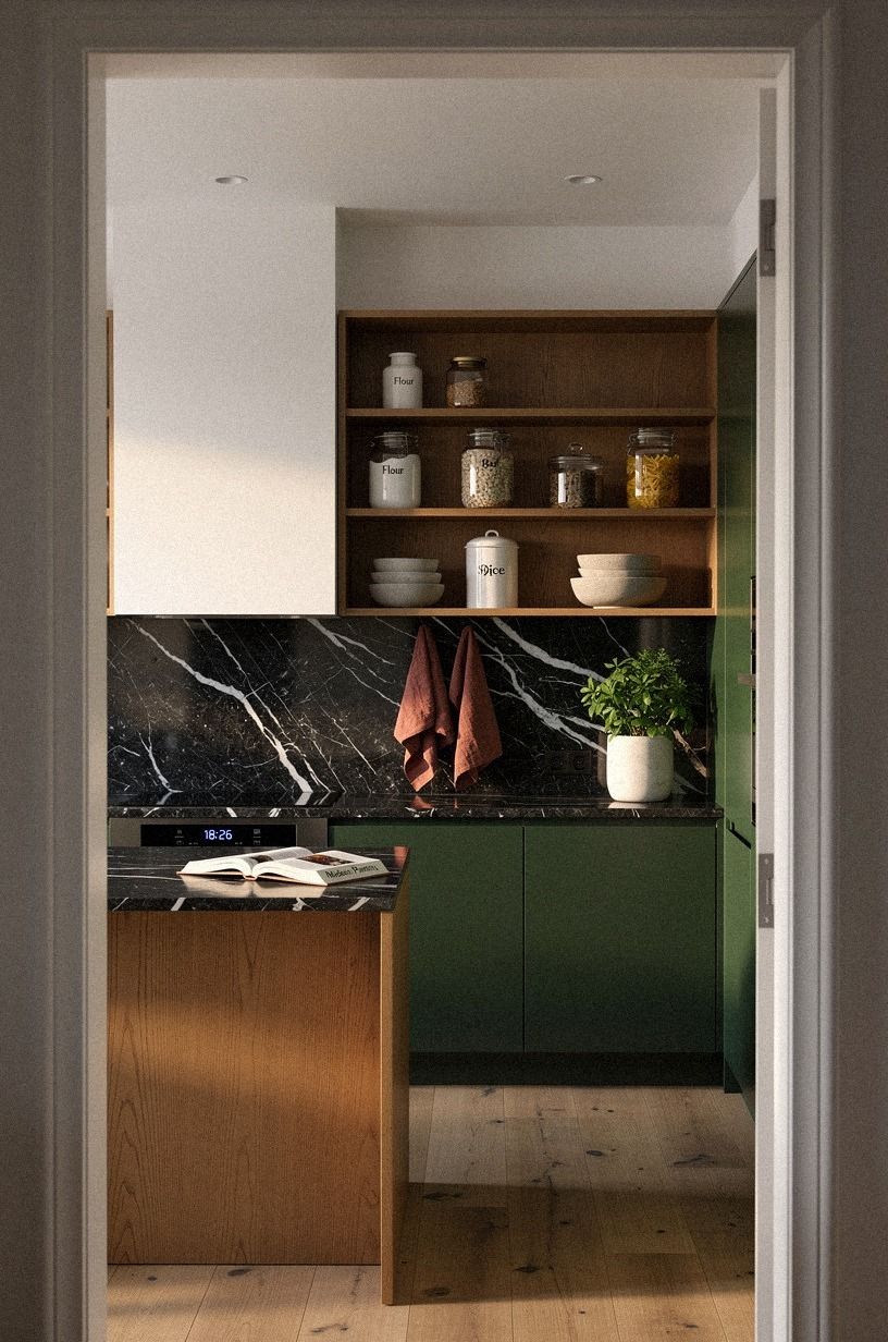 Why Does a Pantry Feel Larger When the Door Disappears?