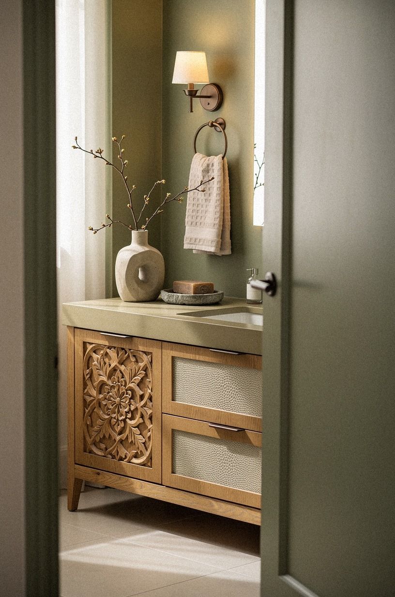 The One-Carved-Detail Vanity