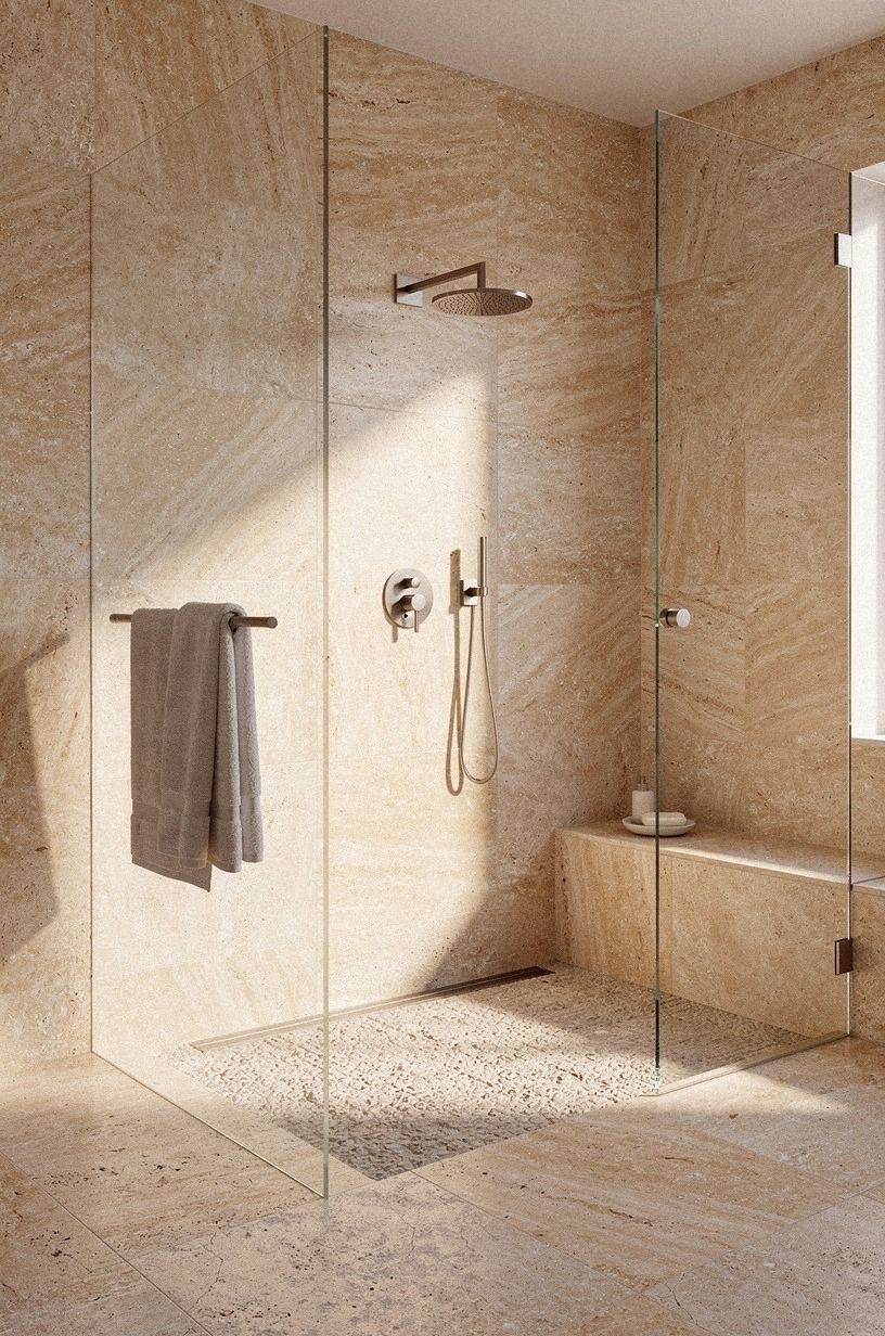 Which Floor Keeps the Shower Steady?