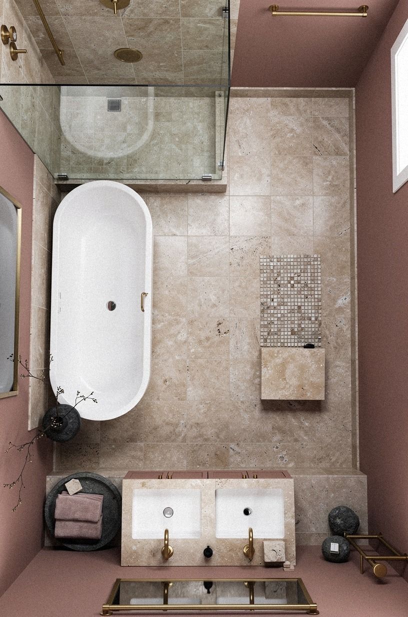 Why Travertine Beats a Busy Mosaic