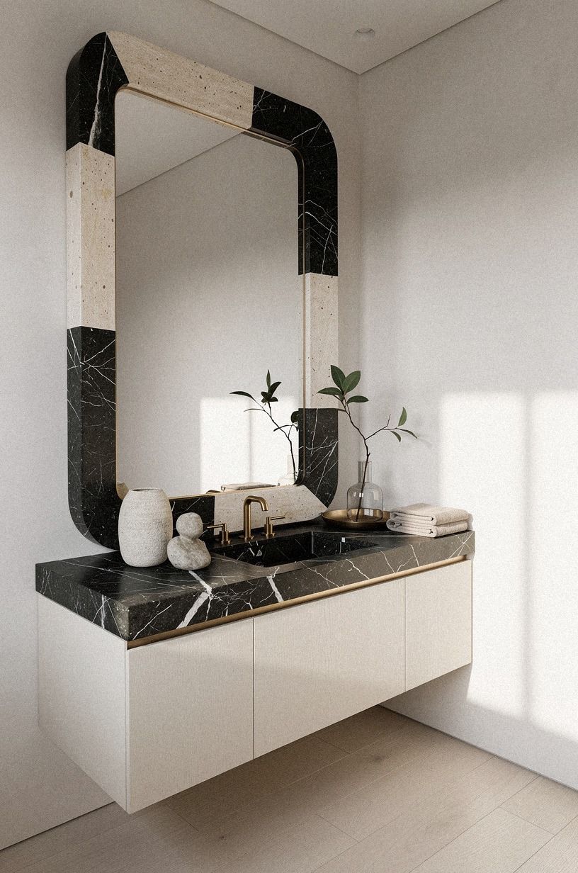 Use the Two-Tone Stone Frame