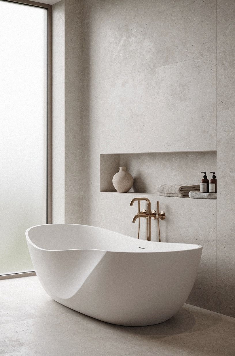 Choose Warm Metal Over Matchy Fixtures