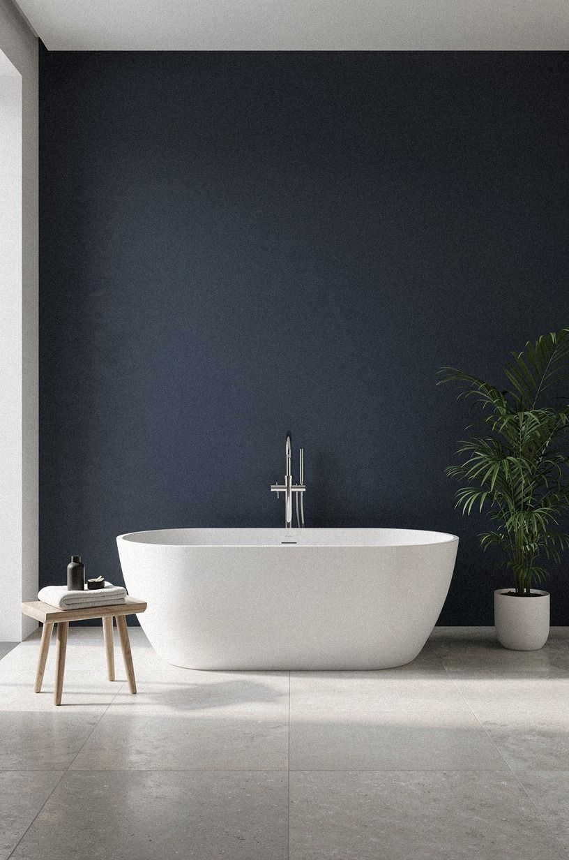 Paint the Tub Wall, Not Every Wall