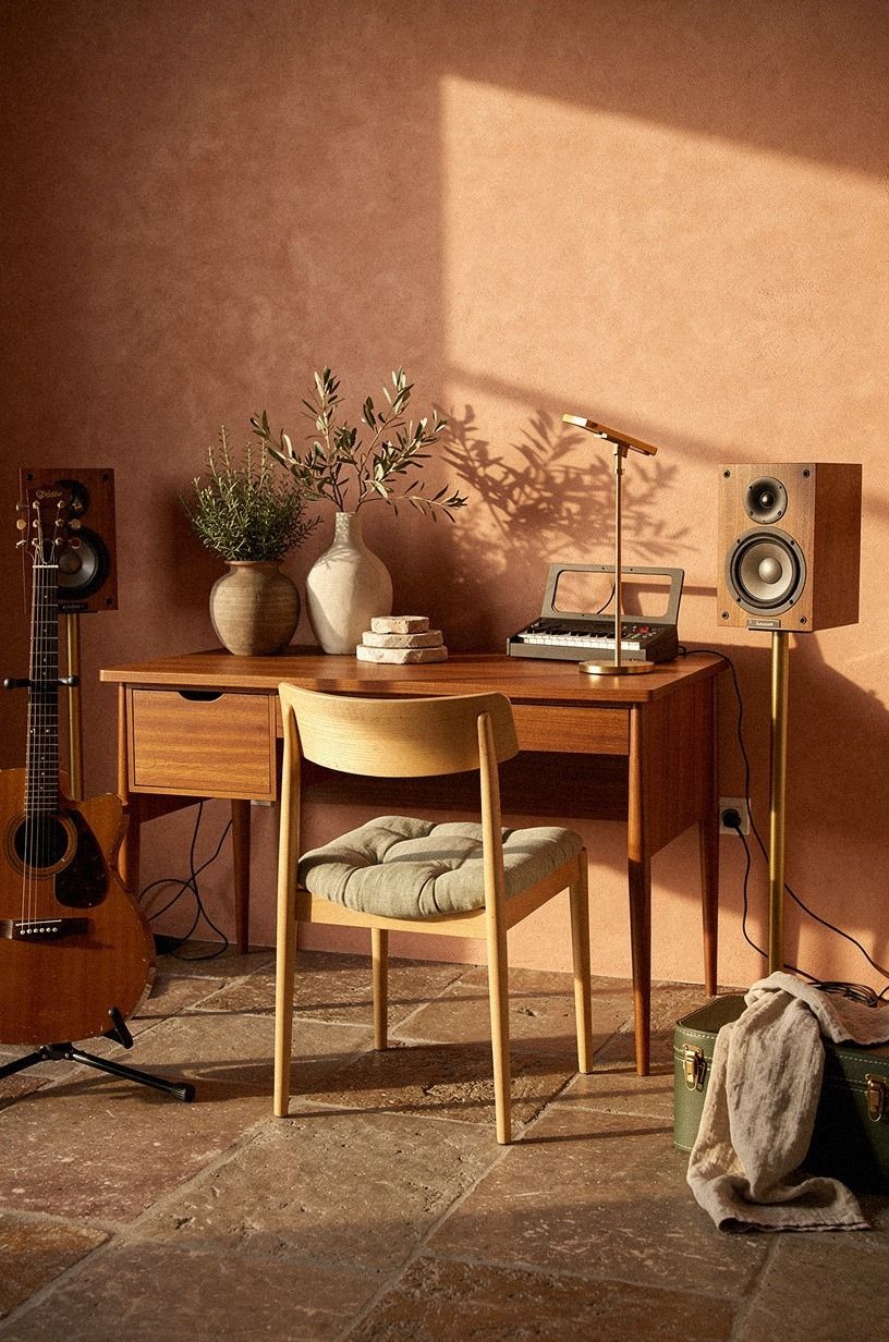 Build the Two-Wood Rule for Daily Music Practice Room Inspiration