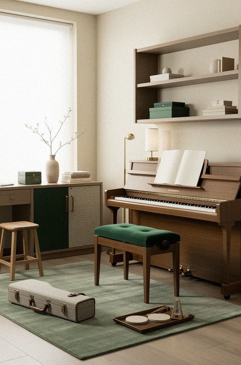 Choose Warm Woods Over Glossy Furniture