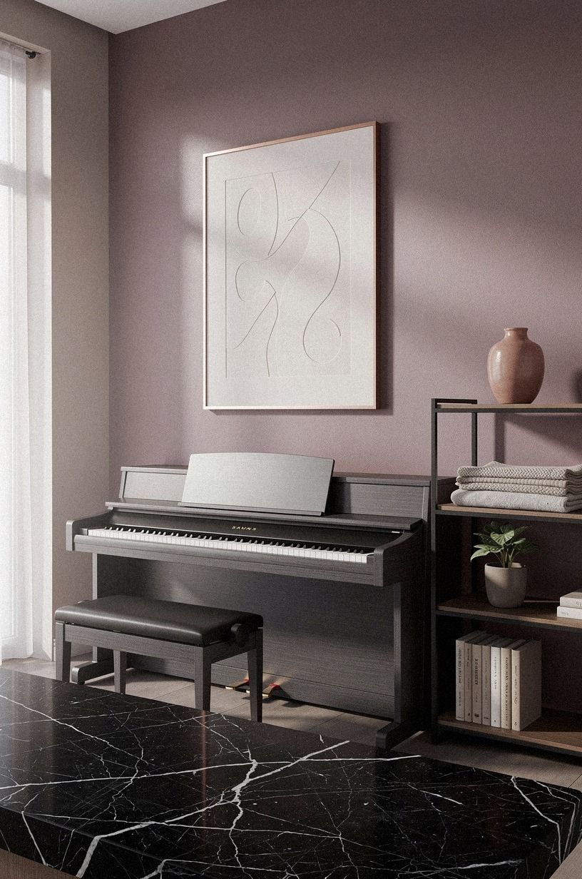 Hang Art at the Right Height for a Soothing Practice Room