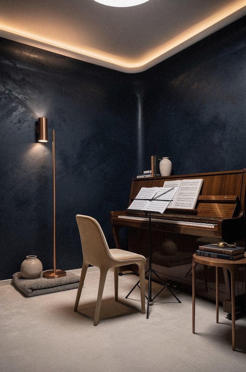 Layer Three Light Sources for More Inviting Instrument Practice Rooms