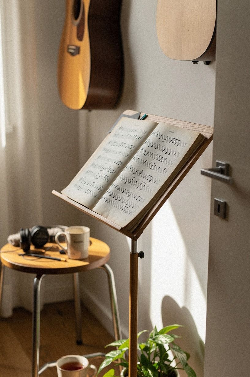 Swap a Bulky Desk for a Focused Practice Corner