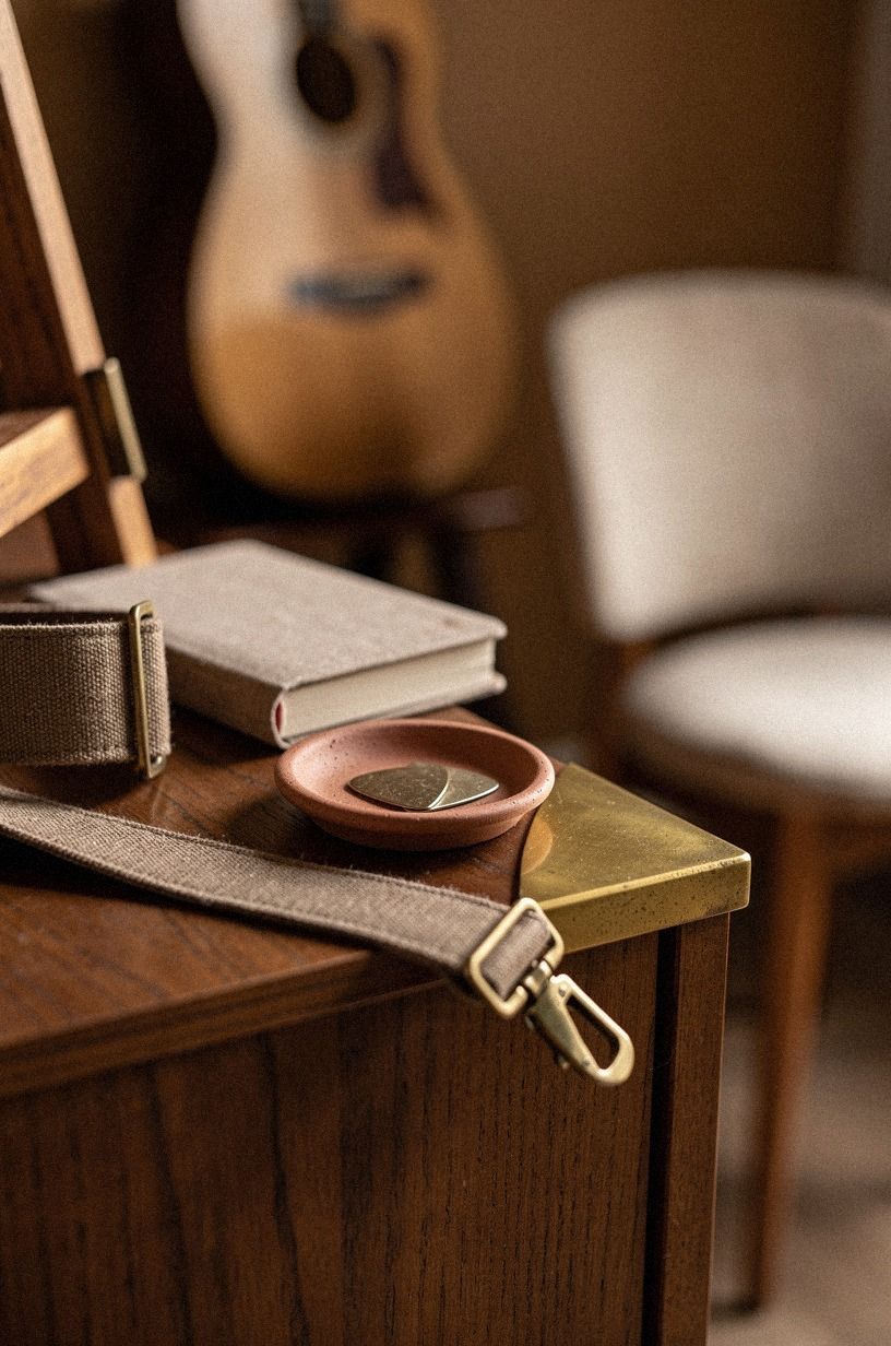 Swap Visual Clutter for a Focused Guitar Practice Room