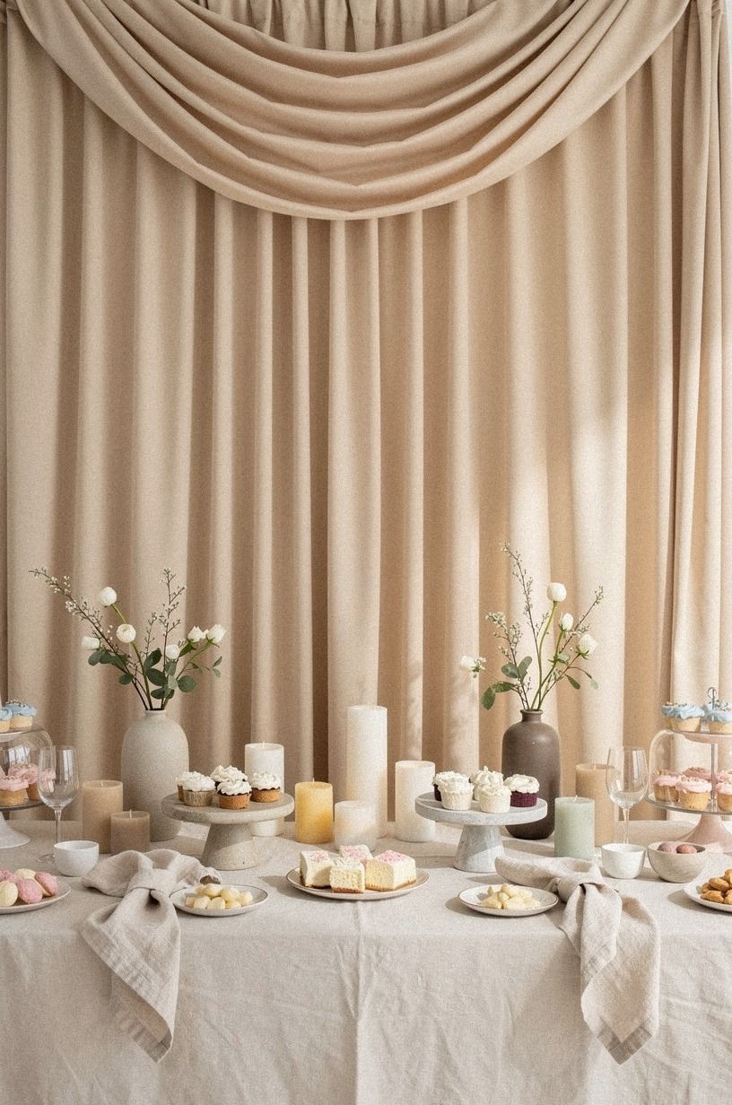 Hang the Reveal Backdrop at Eye Level