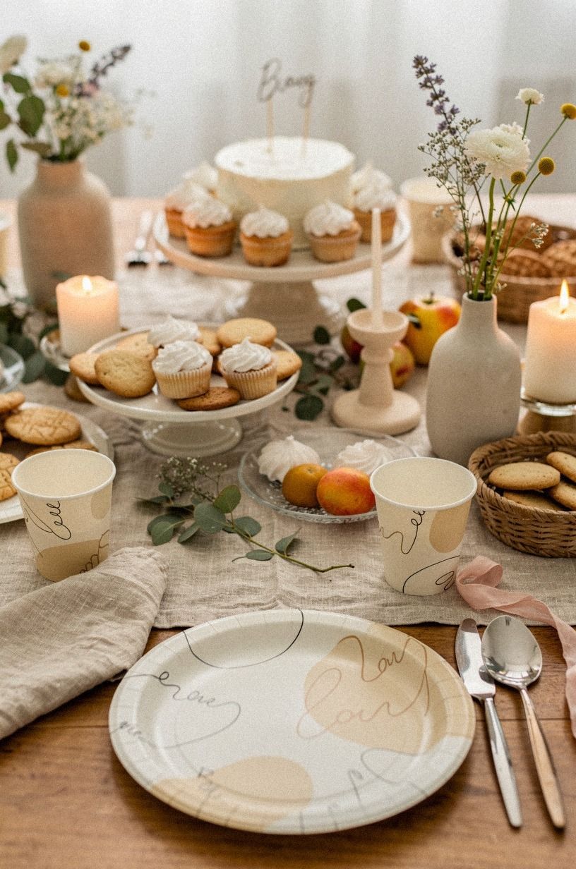 Mix Paper Goods with Handwritten Details