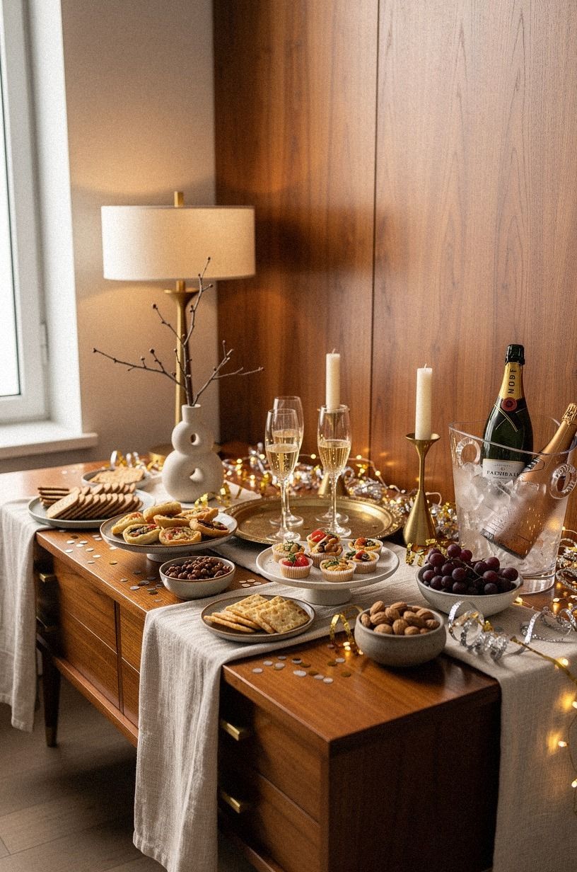 Build a snack table instead of a buffet
