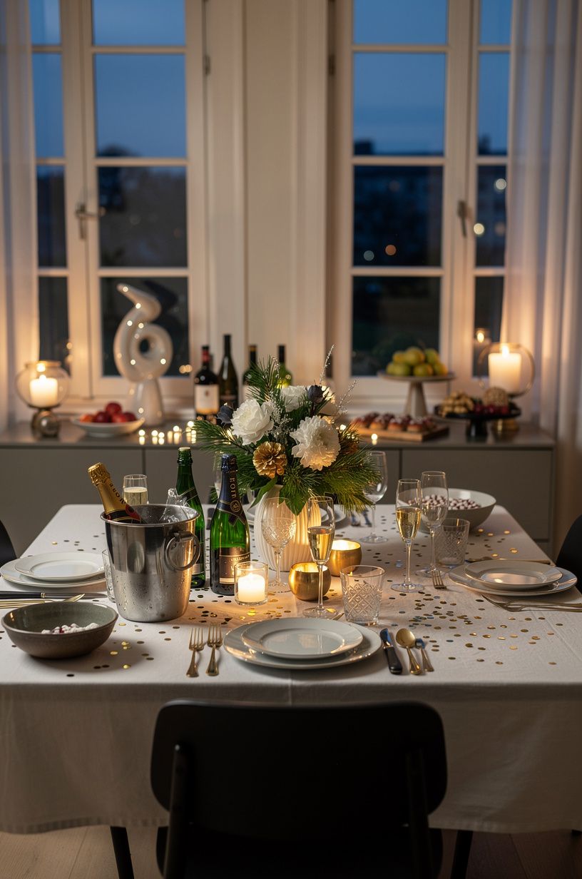 Clear the room and keep one gathering lane