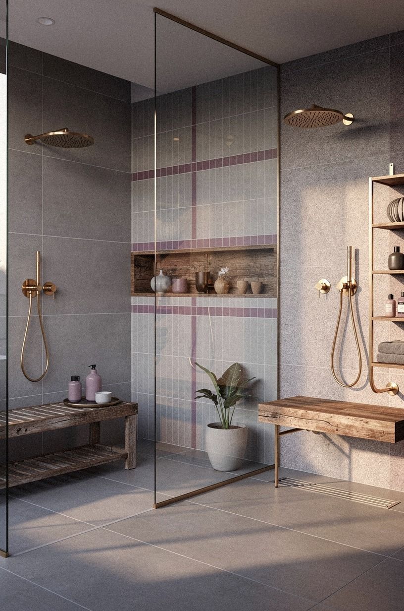 Budget the Open Shower in Three Tiers