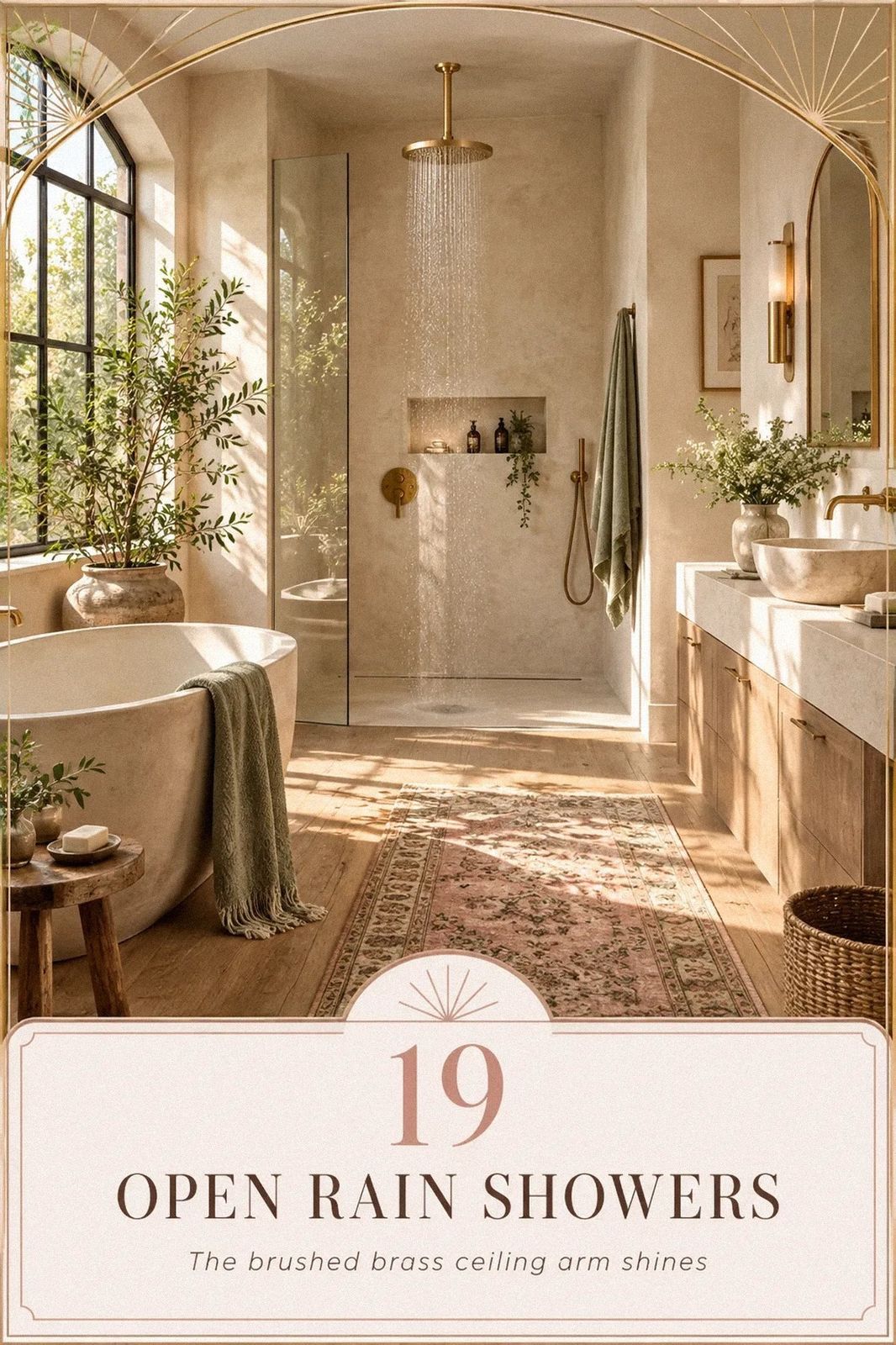 How to Create an Open Rain Shower for a Drench-From-Above Spa Moment
