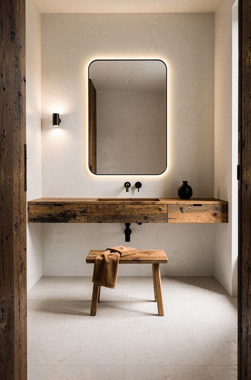 Frame the mirror with the Mirror Halo Rule