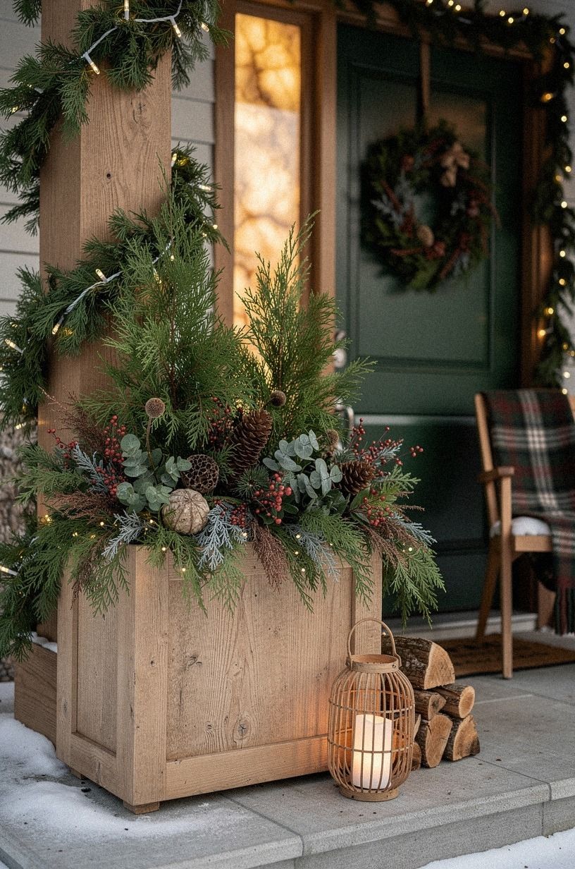 Choose winter porch planters that can last